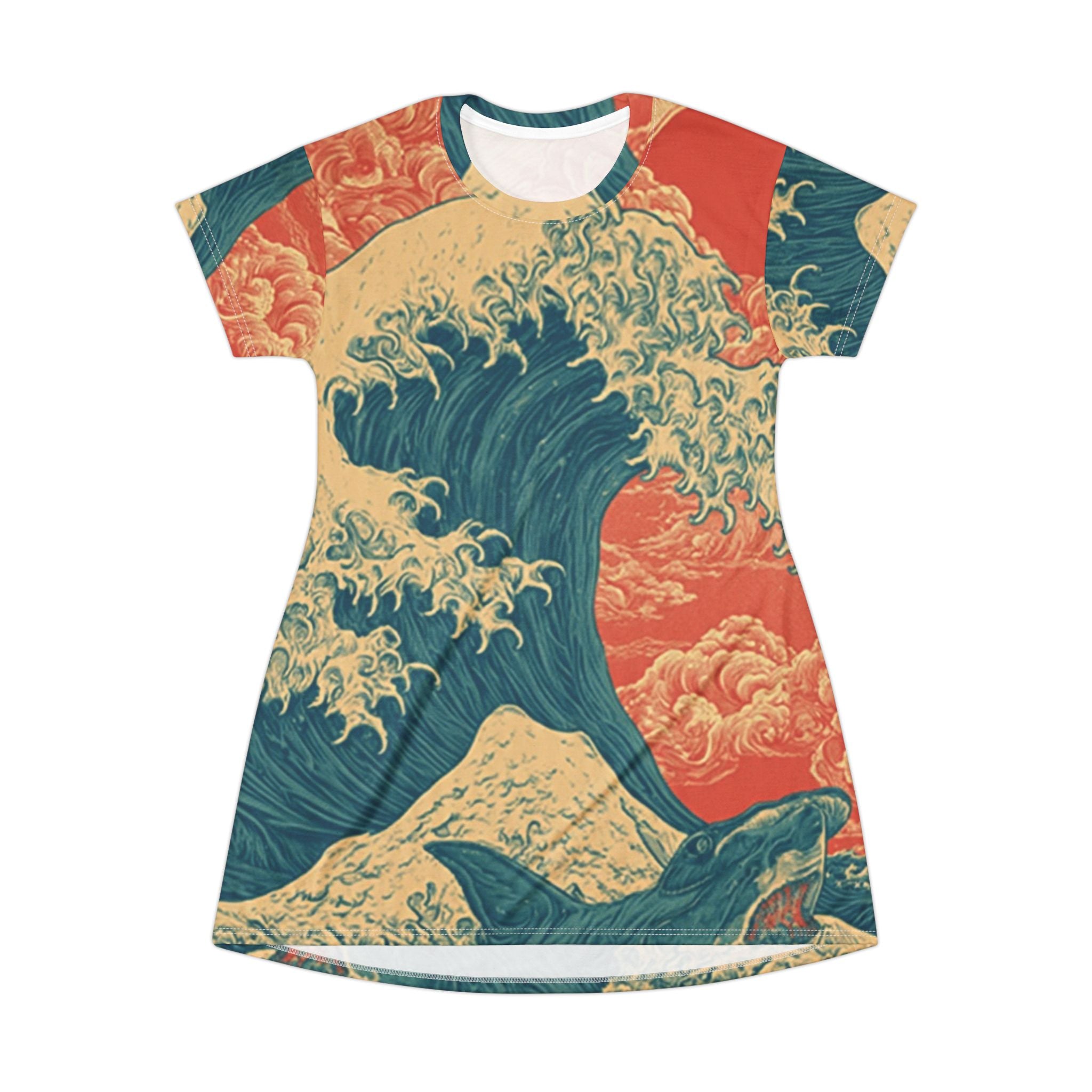 T-Shirt Dress (AOP)