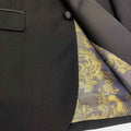Black 2-button Dinner Suit